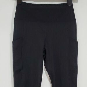 𝅺american Eagle small black the everything pockets curvy leggings